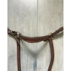 Collier de chasse cuir marron - Taille cheval*Forestier Online