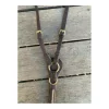Collier de chasse pour mono quartier cuir et élastiquesmarron*Horze Best
