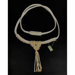 - Marque inconnue - Bridons - Filets>cordelette blanche et or