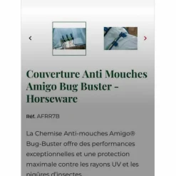 Couverture Anti mouche/ Uv*Horseware Clearance