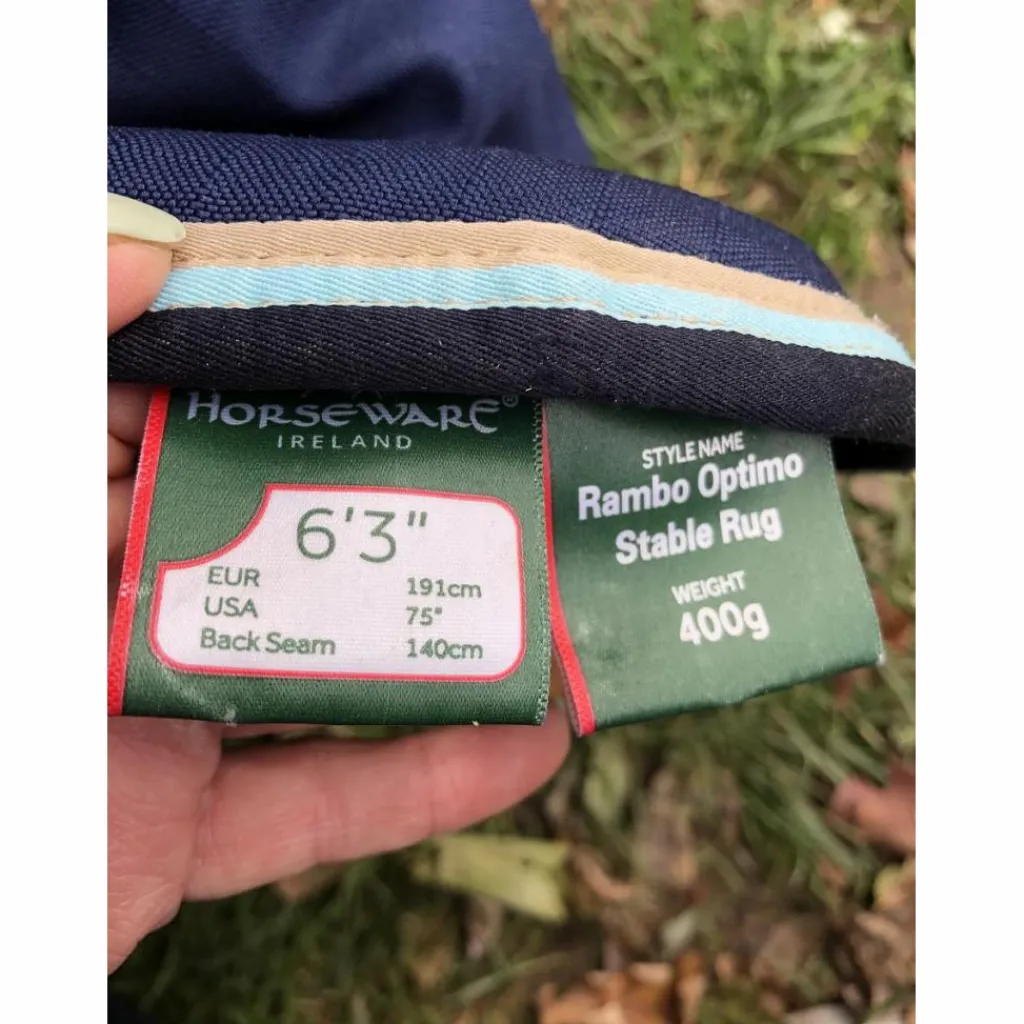 Couverture Rambo optimo*Horseware Discount