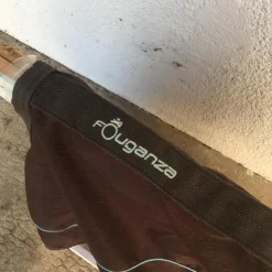 Fouganza Couvres-Reins>Couvre - Reins Marron/Bleu Imperméable