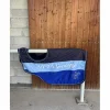 Couvre Rein imperméable rayures bleu*HV Polo Hot