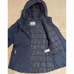Doudoune bleu marine (extérieur imperméable)*Animo New