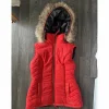 Ju & Pa Manteaux, Vestes Et Doudounes>Doudoune sans manche rouge Ju&Pa
