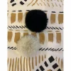 - Marque inconnue - Accessoires>Duo de rondelles de muserolle croisée, noir et écru