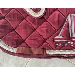Alexandra Ledermann Ensemble Tapis + Bonnet>Ensemble bordeaux
