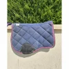 Equitheme Ensemble Tapis + Bonnet>Ensemble bleu marine