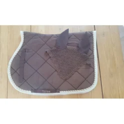 Tattini Ensemble Tapis + Bonnet>Ensemble bonnet tapis marron