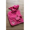 HV Polo Ensemble Tapis + Bonnet>Ensemble dressage rose tapis-bonnet-bandes