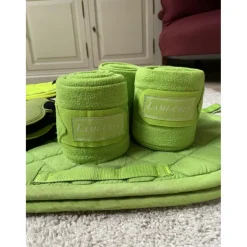 Lamicell Ensemble Tapis + Bonnet>Ensemble Lami cell vert