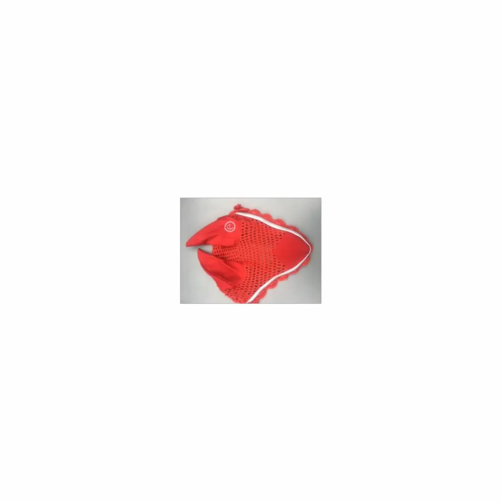 ensemble rouge bonnet bandes et tapis*Fouganza Online