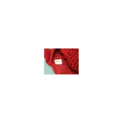 ensemble rouge bonnet bandes et tapis*Fouganza Online