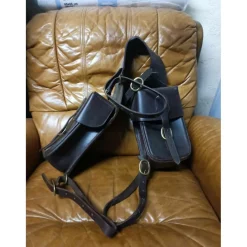 Ensemble sacoches cuir*- Marque inconnue -