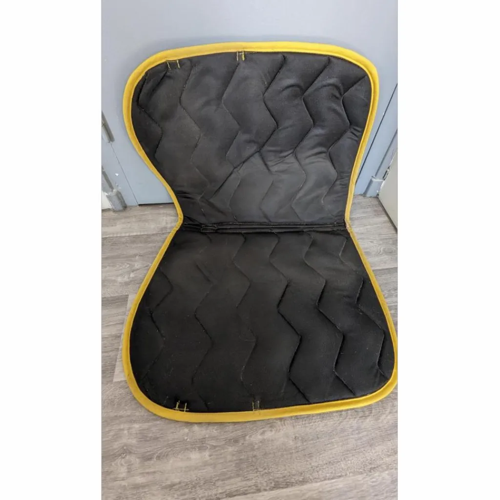 Equitheme Tapis>Ensemble tapis + bandes de polo Equithème - Jaune - Full