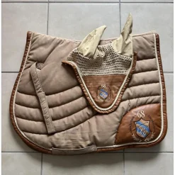 Ensemble tapis + bonnet marron*- Marque inconnue - Outlet