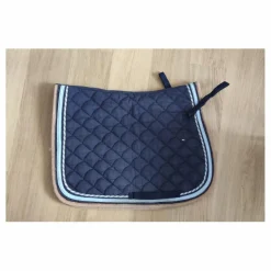 Ensemble tapis+bonnet equiteme bleu*Equitheme Hot