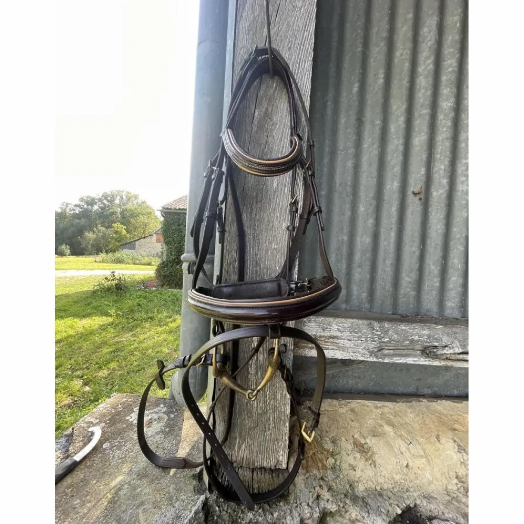 Filet marron taille cheval*- Marque inconnue - Hot