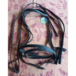 Filet marron taille full avec renes*Riding World Sale