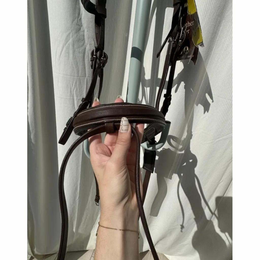 HKM Bridons - Filets>Filet neuf marron taille cheval