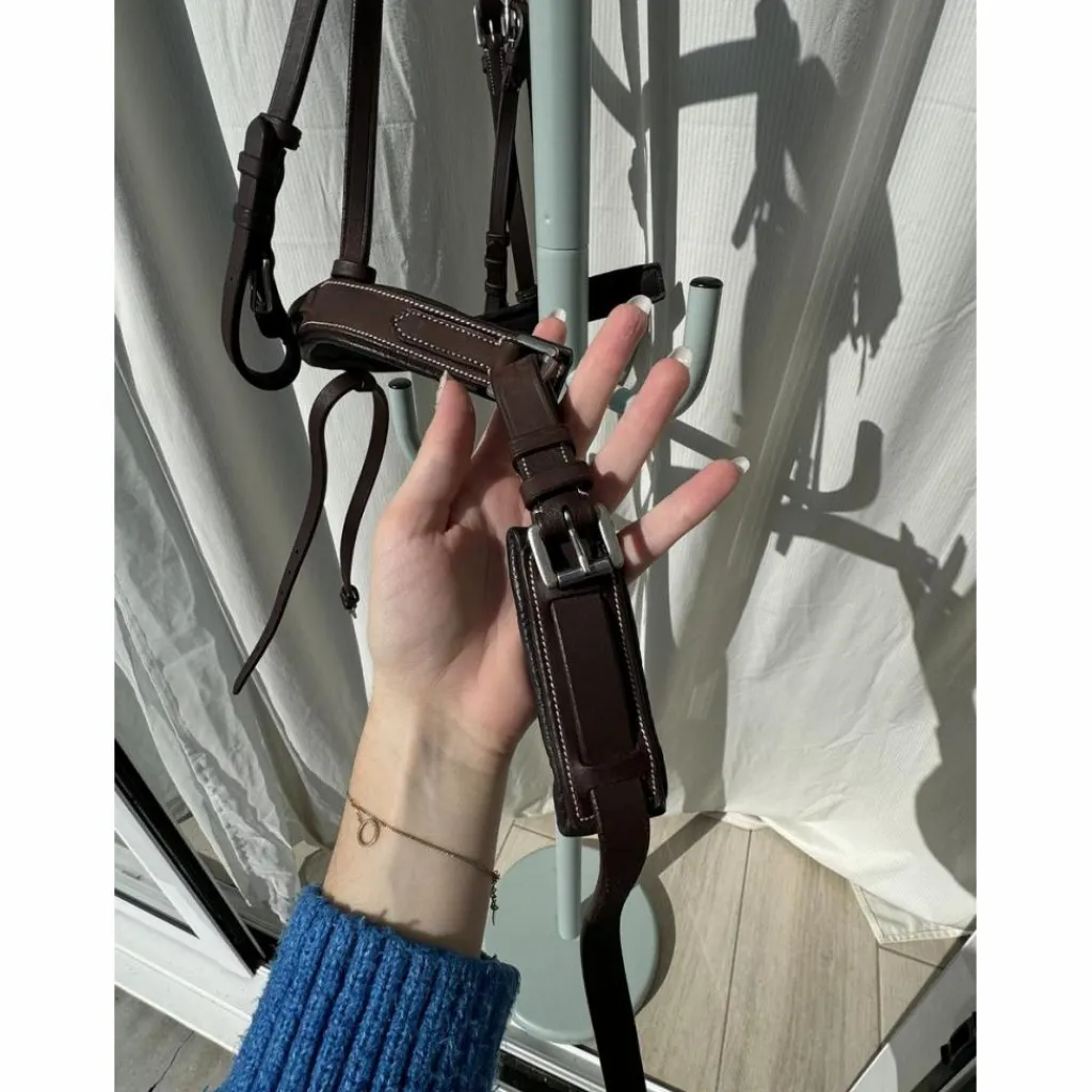 HKM Bridons - Filets>Filet neuf marron taille cheval