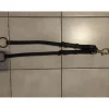 Fourche de martingale réglable en cuir noir*- Marque inconnue - Hot