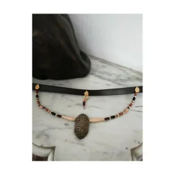 - Marque inconnue - Accessoires>Frontal cuir et perles