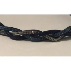 Accessoires>Frontal Strass bleu Poney