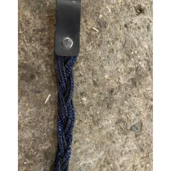 - Marque inconnue - Accessoires>Frontal tressé noir à strass bleu marine