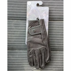 QHP Accessoires>Gants GHP cuir marron taille L