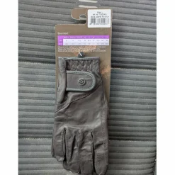 QHP Accessoires>Gants GHP cuir marron taille L