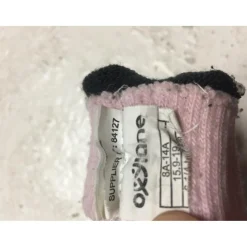 Gants marron et rose*Fouganza Outlet
