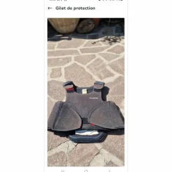 Fouganza Airbags|Gilets De Cross Et Coques Dorsales>Gilet de protection