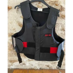 - Marque inconnue - Gilets De Cross Et Coques Dorsales>GILET DE PROTECTION -BODY PRO - TAILLE M – NOIR – NIVEAU 3 - Comme Neuf