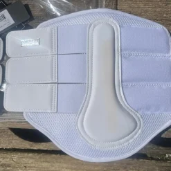 Guêtre fermées blanches dressage blanc L cheval neuf*Equestrian Stockholm Outlet