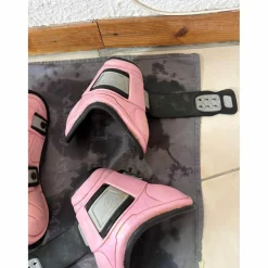 Guêtres + Protège-boulets rose – matière imperméable, facile à nettoyer*Hexa Sale