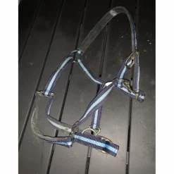 Licol bleu Marine rayé bleu ciel*Padd Outlet