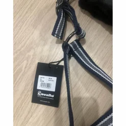 Licol Equestrian bleu et noir*Equestrian Stockholm Outlet