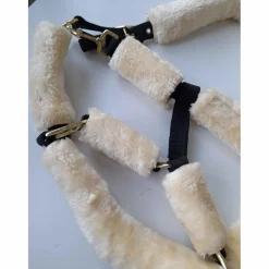 licol moumoute blanc*- Marque inconnue - Best