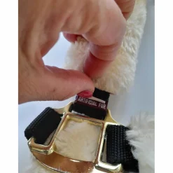 licol moumoute blanc*- Marque inconnue - Best