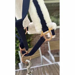 Licol taille poney, avec moumoute et boucles en rose gold*Norton Online