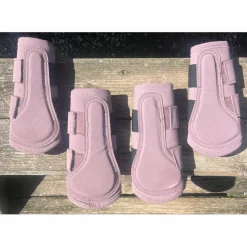QHP Travail>Lot de guêtres dressage fermées taille cheval M et L