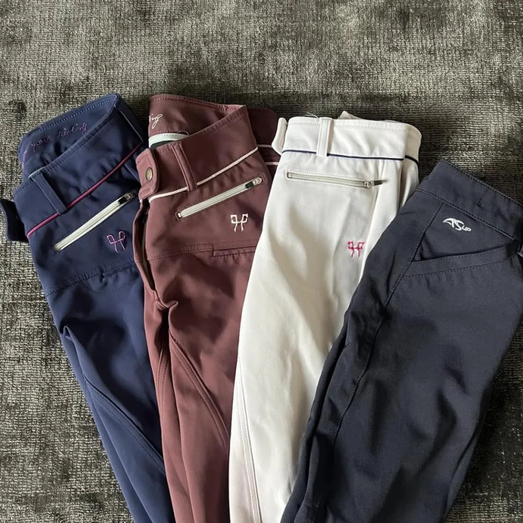 HorsePilot Pantalons>Lot de pantalons d’équitation Horse Pilot & Anna Scarpati – Taille 14 ans / XS
