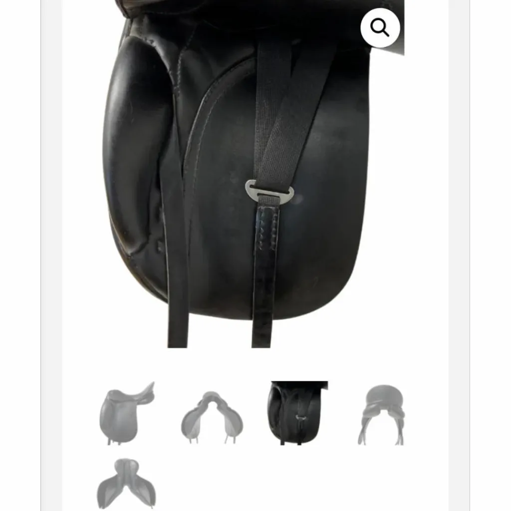 Magnifique selle de dressage Corona II 17.5*Passier New