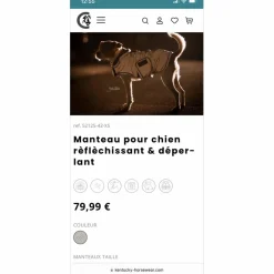 Manteau pour chien*Kentucky