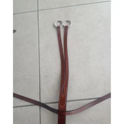Komutekir Martingales>Martingale a anneaux en cuir Cognac