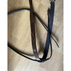 Martingale poney cuir marron*HFI Best