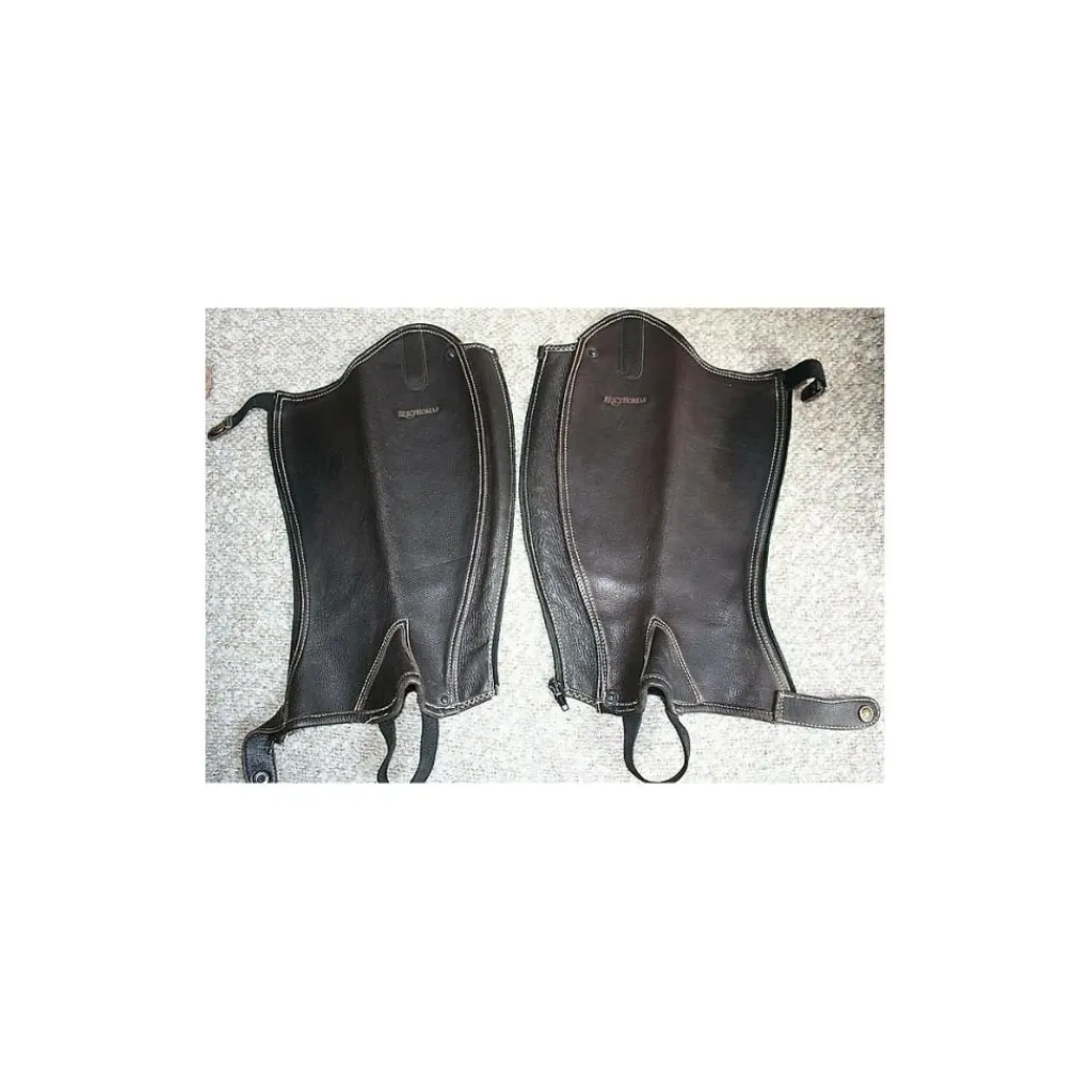 Eric Thomas Chaps>Mini-chaps cuir marron / XS