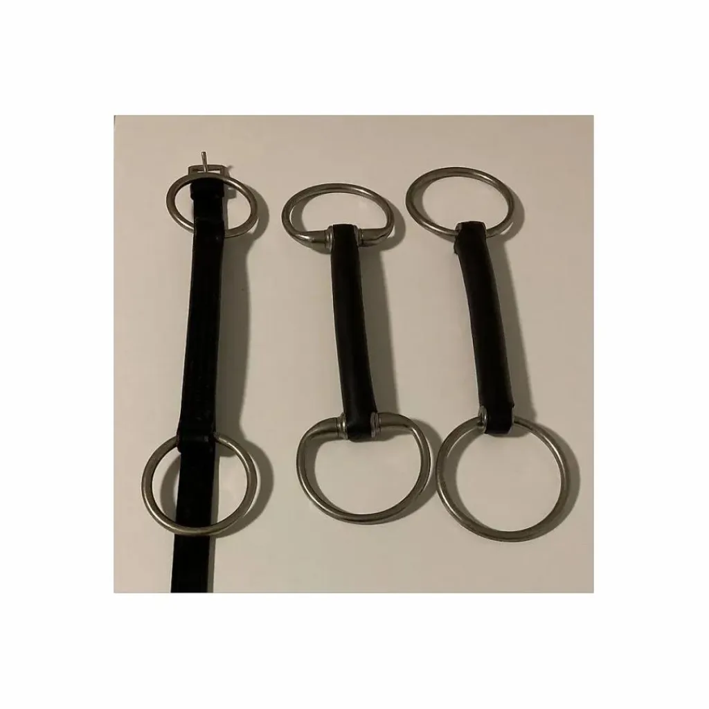Trust Equestrian Mors Et Embouchures>Mors à Olive en cuir TRUST (neufs) 13,5cm