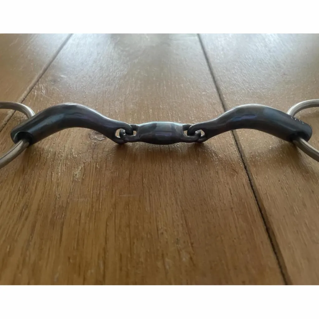 Bombers Mors Et Embouchures>Mors Titanium Elliptical Dressage Control